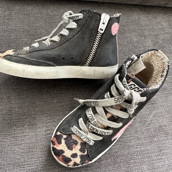 Authentic ♥️EUC Golden Goose Print HighTops - Picture 4 of 6